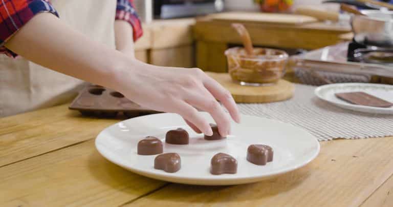 Bonbons au chocolat maison au Thermomix