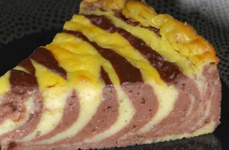 Flan pâtissier marbré au Thermomix