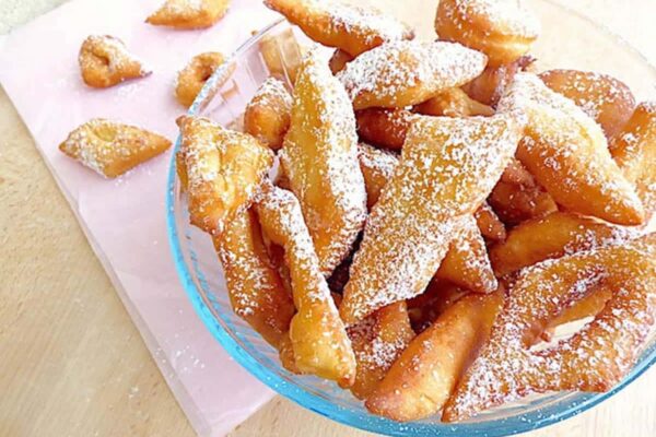 Bugnes briochées au Thermomix