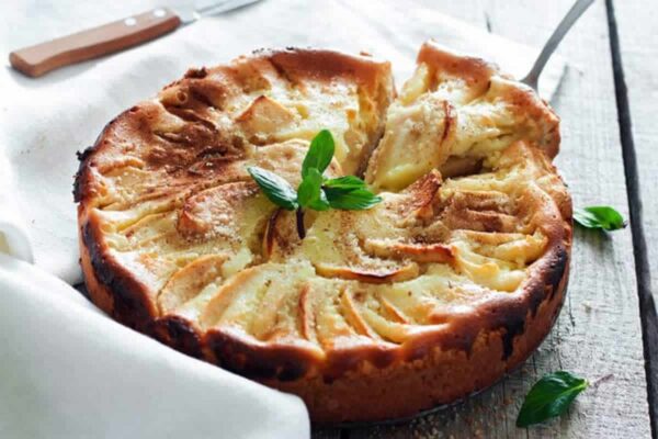Gâteau healthy à la pomme