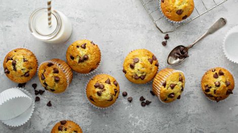 Muffins aux pépites de chocolat sans beurre