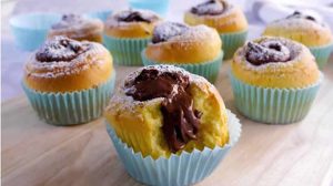 Muffins délicieux au Nutella au Thermomix