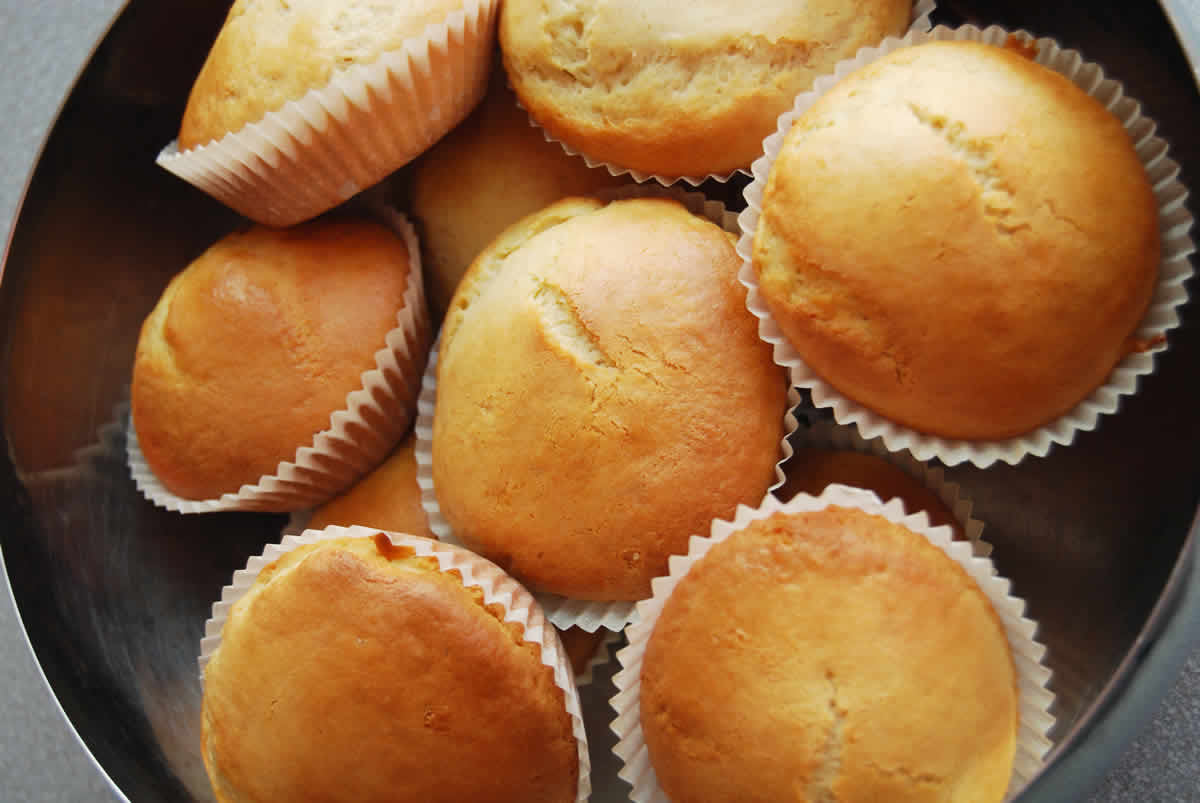 Muffins Légers aux blancs d'œufs et jus d'orange : Bien moelleux !