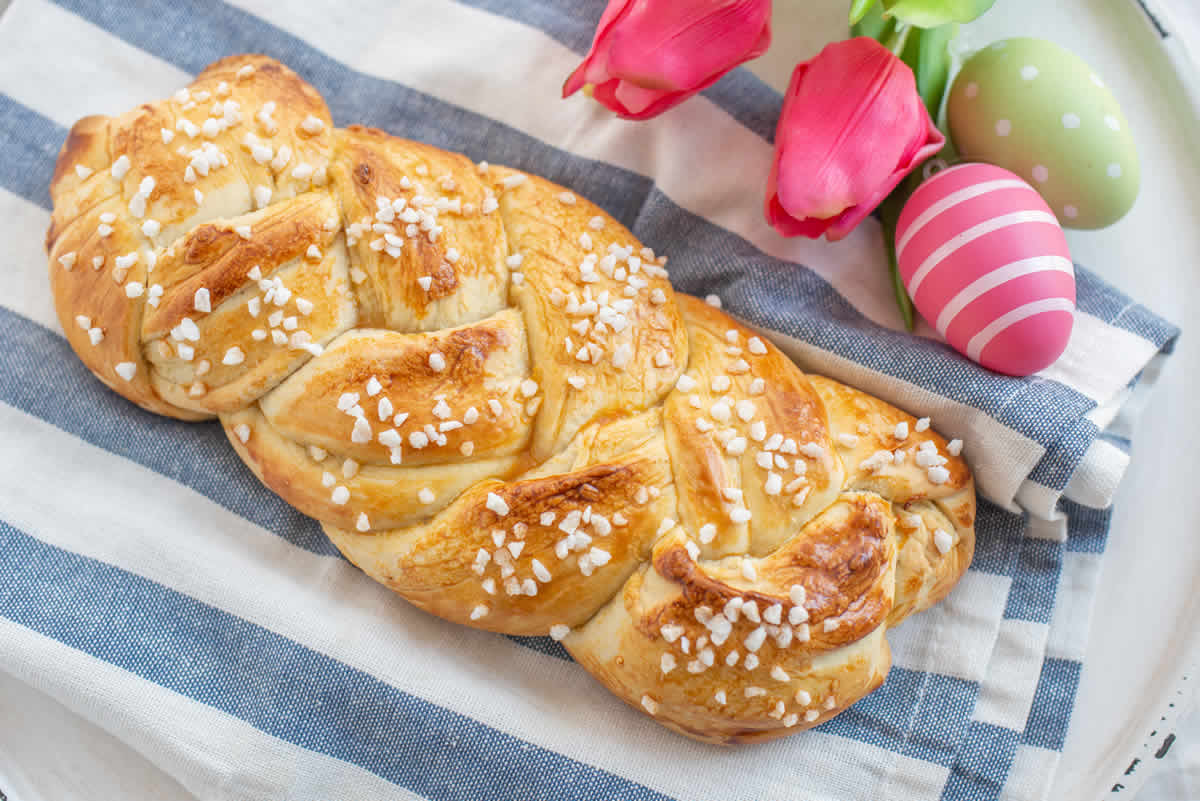 Brioche de Pâques au Thermomix : Une recette de pâtisserie française classique pour Pâques !
