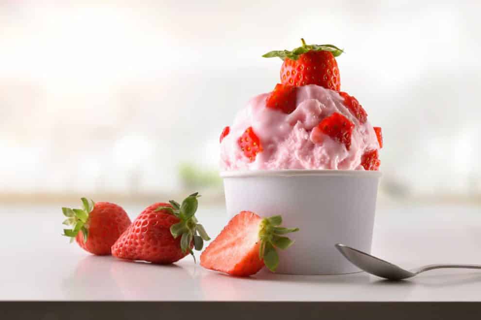 Glace au yaourt et aux fraises au Thermomix : Un délice !