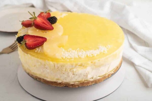 Cheesecake noix de coco et ananas sans cuisson : Un dessert frais et léger !