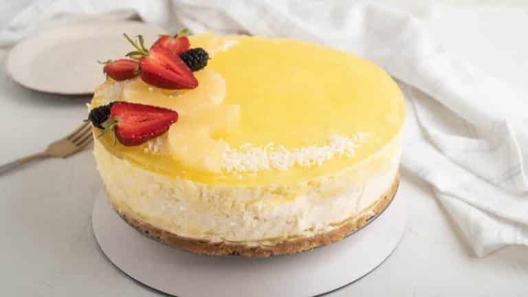 Cheesecake noix de coco et ananas sans cuisson : Un dessert frais et léger !