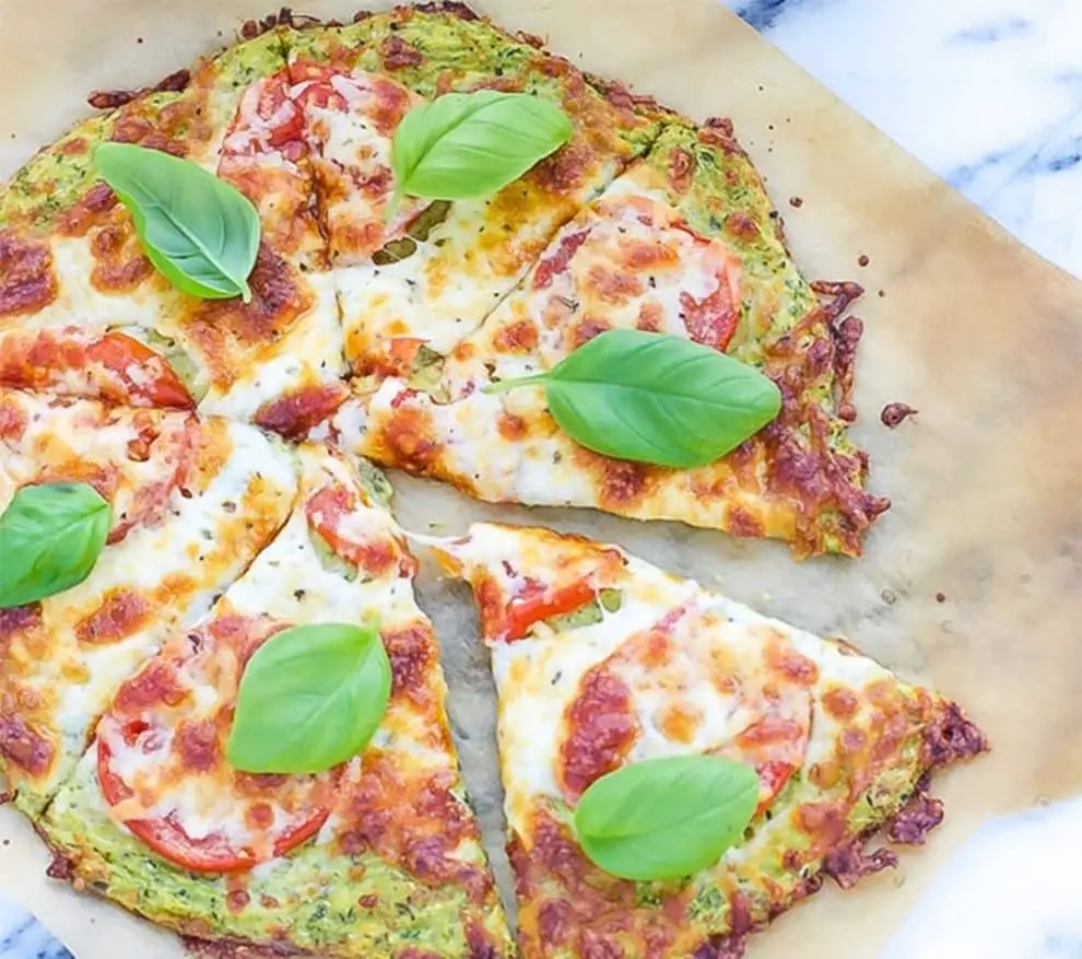 Pizza à la pâte aux courgettes au Thermomix : Une nouvelle façon pour déguster la courgette !