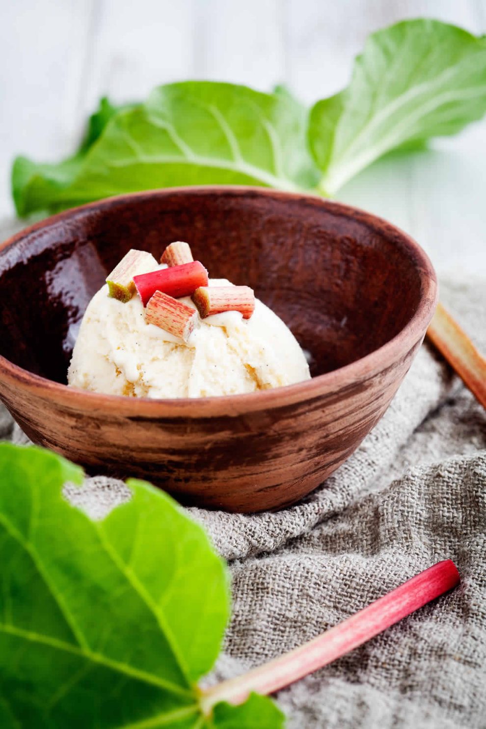 Crème glacée à la rhubarbe au Thermomix : Une recette délicieusement simple pour l'été !