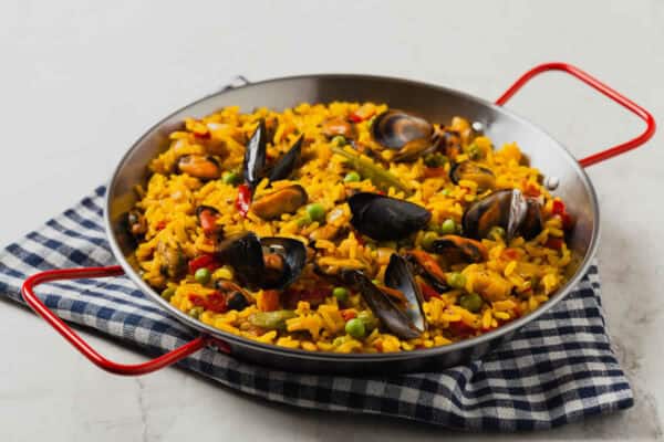 Paella au poulet express au Thermomix