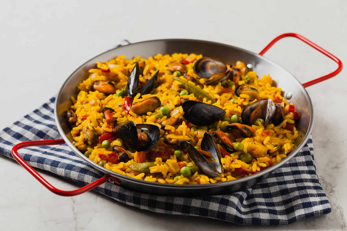 Paella au poulet express au Thermomix
