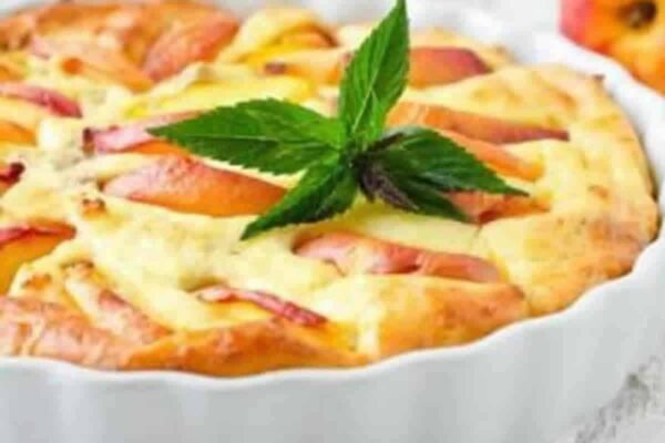 Gâteau aux pêches et à la menthe au Thermomix : Une recette facile pour un parfait dessert d'été !