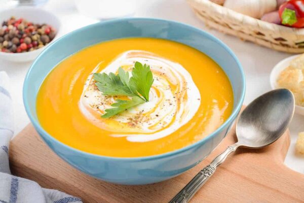 Recette de soupe à la citrouille au Thermomix, satisfaisante pour vous réchauffer cet automne