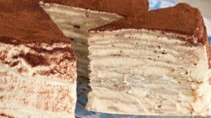 Gâteau de crêpes façon Tiramisu au Thermomix : Un vrai délice !