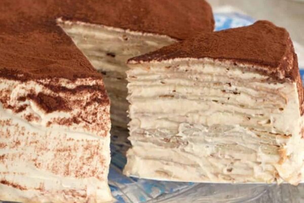 Gâteau de crêpes façon Tiramisu au Thermomix : Un vrai délice !