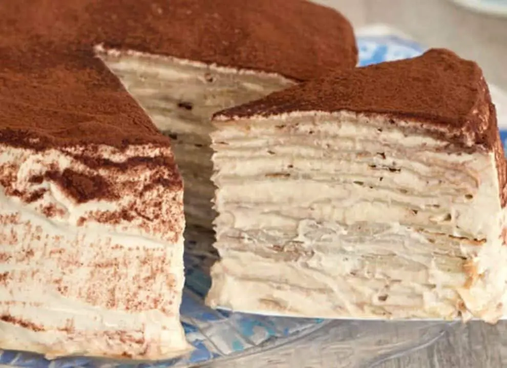 Gâteau de crêpes façon Tiramisu au Thermomix : Un vrai délice !