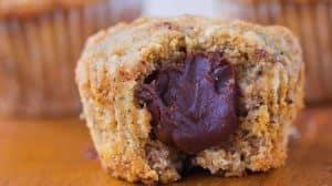Muffins au coeur de Nutella et yaourt à la noix de coco : Moelleux et parfumés
