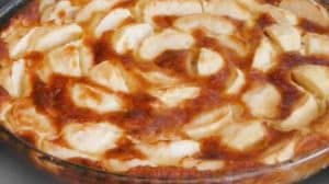 Une délicieuse tarte aux pommes au Thermomix qui ne nécessite pas de pâte à tarte