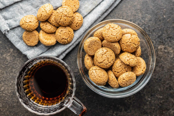 Friandises de Noël : Amaretti, biscuits italiens à l'amande au Thermomix