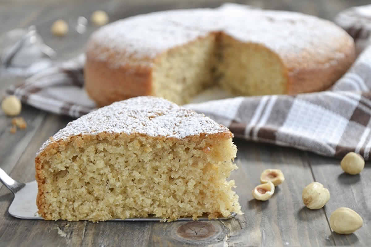 Gâteau aux noisettes Une dessert savoureux et parfumé