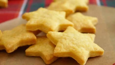 Idées d'apéritifs de Noël : Crackers au fromage de Noël au Thermomix