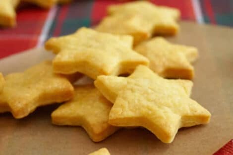 Idées d'apéritifs de Noël : Crackers au fromage de Noël au Thermomix