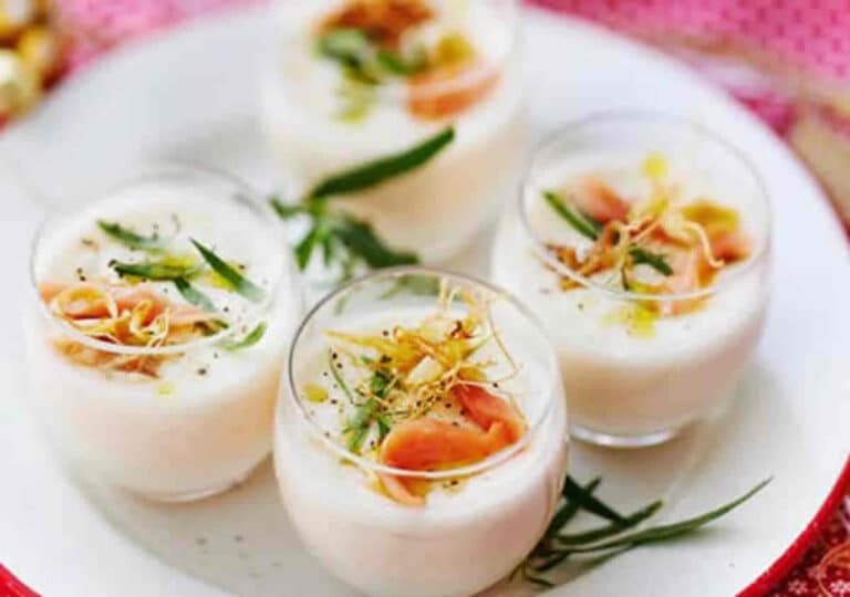 Panna Cotta au saumon fumé au Thermomix : Une entrée froide délicieuse et parfaite