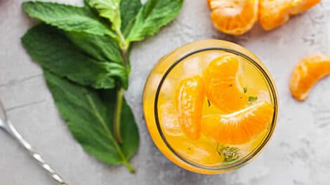 Un cocktail gourmand et festif : Mojito à la mandarine