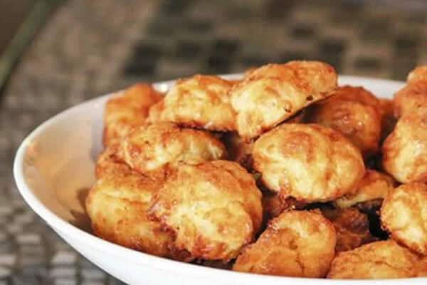 Apéritifs de Noël : Gougères apéritives au surimi au Thermomix