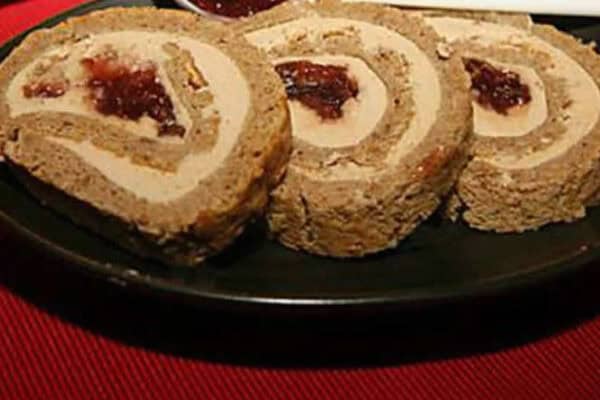 Apéritifs de Noël : Pain d’épices roulé et foie gras au Thermomix