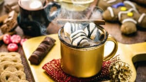 Boissons de Noël : Chocolat chaud aux épices au Thermomix