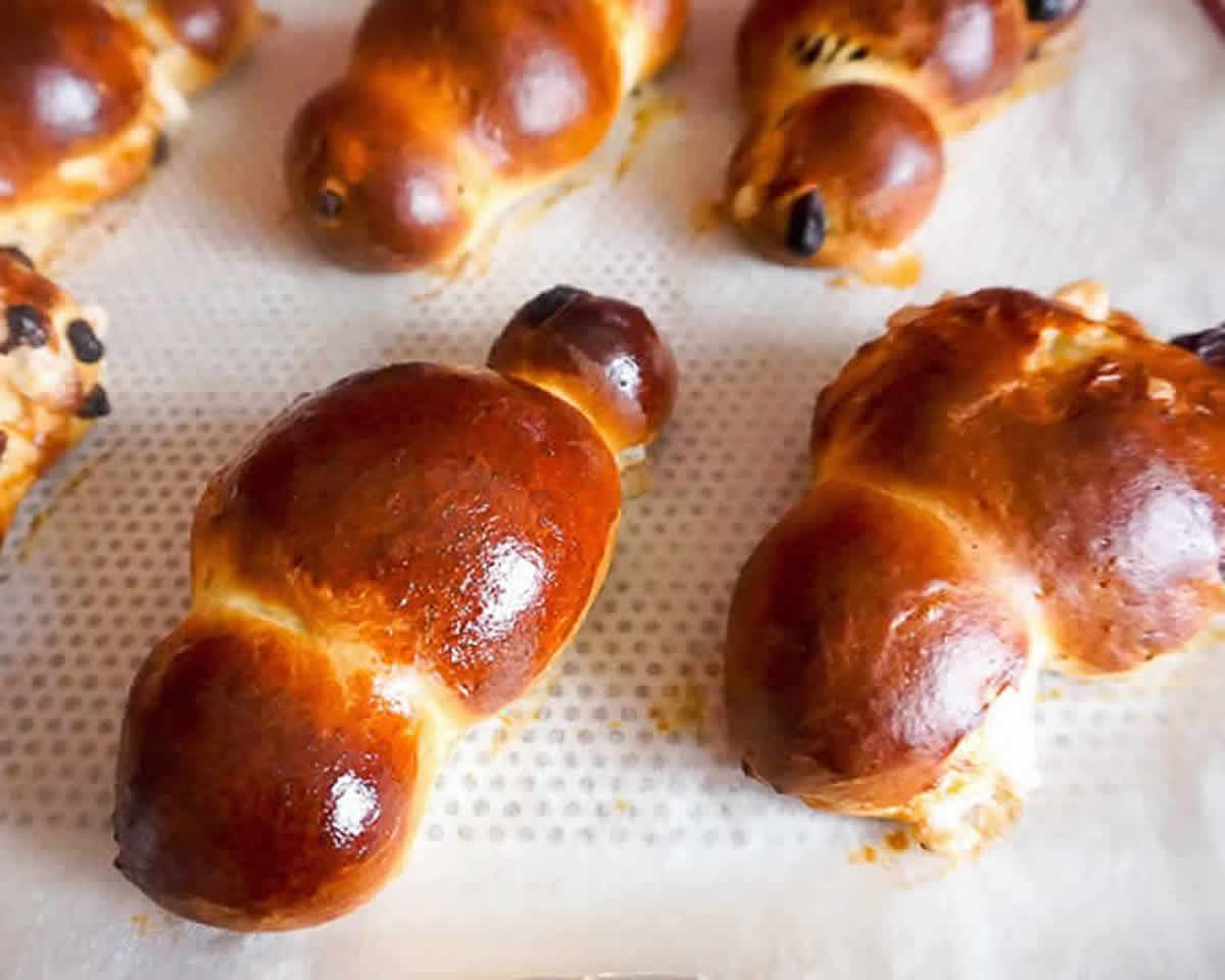 Brioche de Noël : Cougnou, petites brioches de Noël au Thermomix