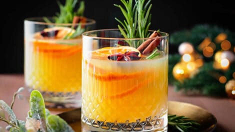 Cocktail incontournable de Noël : Cocktails de Noël à l’orange et aux épices
