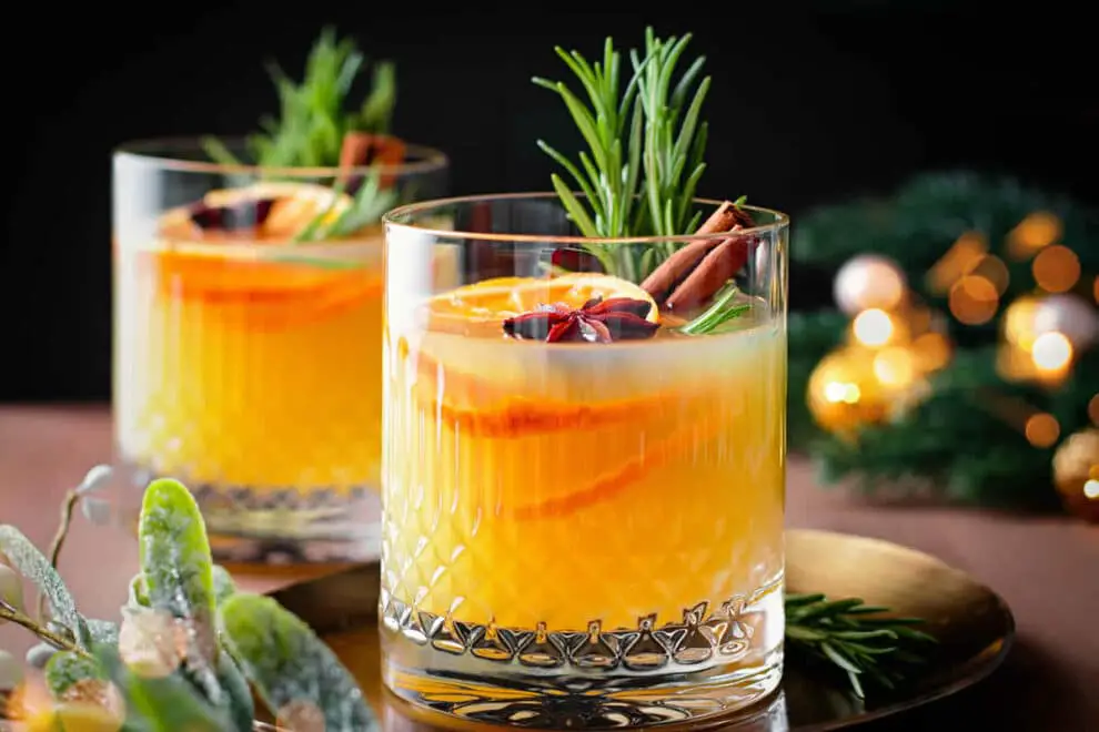 Cocktail incontournable de Noël : Cocktails de Noël à l’orange et aux épices