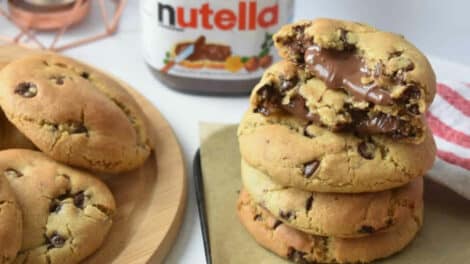 Cookies cœur fondant Nutella au Thermomix : Délicieux et irrésistibles !