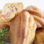 Des madeleines au saumon au Thermomix, pour votre apéritif de Noël