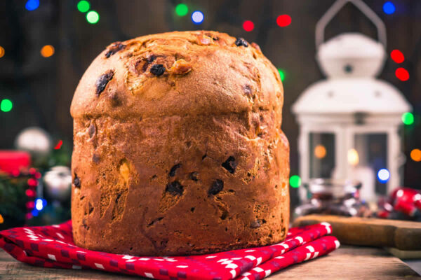 Friandises de Noël : Panettone de Noël aux pépites de chocolat au Thermomix