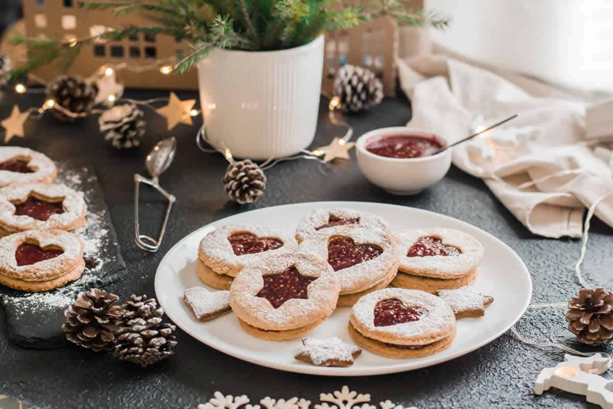 Lot De 18 Boîtes Cadeau Noël Kraft Avec Fenêtre - 31x20 Cm, Pour Biscuits, Cupcakes - 9