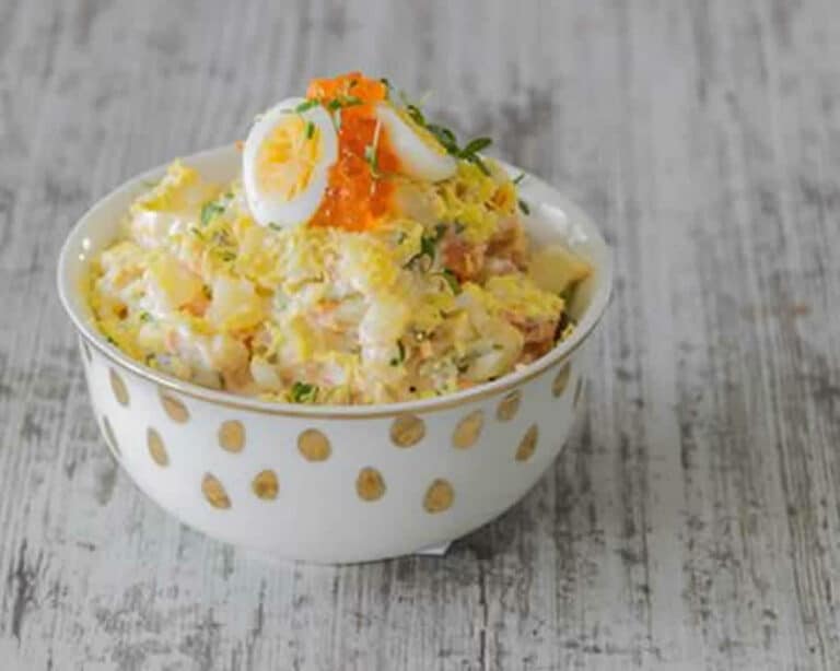 Idées d'apéritif de Noël : Verrines d’œufs mimosa au thon au Thermomix