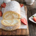 Idées de Gâteaux de Noël : Gâteau roulé à la crème citron vanille
