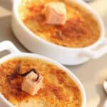 Idées d'entrées de Noël : Crème brûlée au foie gras au Thermomix