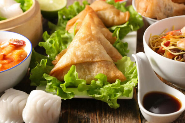 Une entrée Gourmande de Noël : Bricks aux crevettes et courgettes au Thermomix