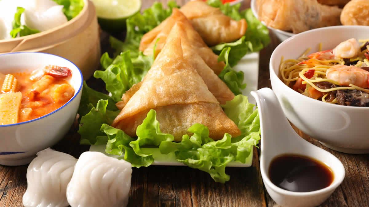 Une entrée Gourmande de Noël : Bricks aux crevettes et courgettes au Thermomix