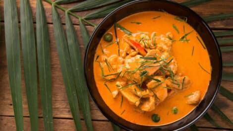 Curry de porc au lait de coco au Thermomix : Aromatique et Délicieux