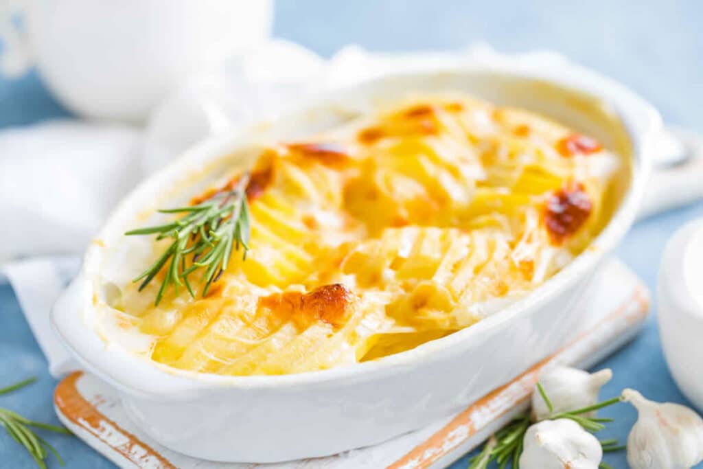 Gratin dauphinois au chorizo