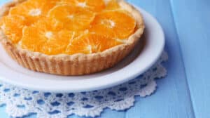 Une nouvelle version d'un classique : La tarte à la crème à l'orange