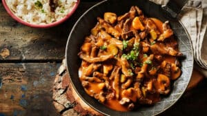 Bœuf aux champignons : Un avant-goût du luxe