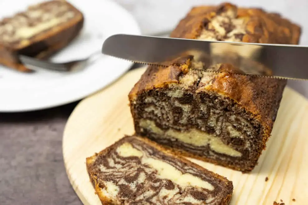 Cake marbré au chocolat : Un gâteau délicieux et visuellement attrayant