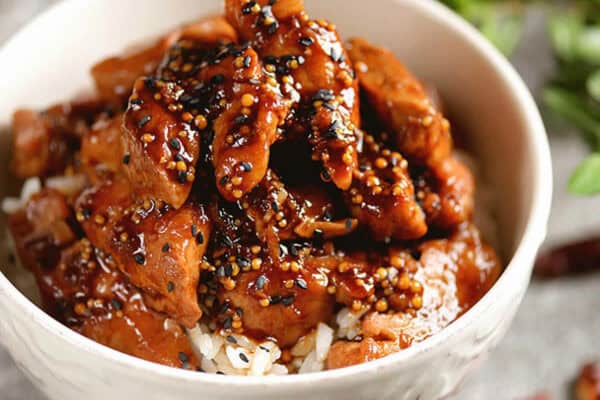 Émincé de porc au miel : Un délice sucré-salé