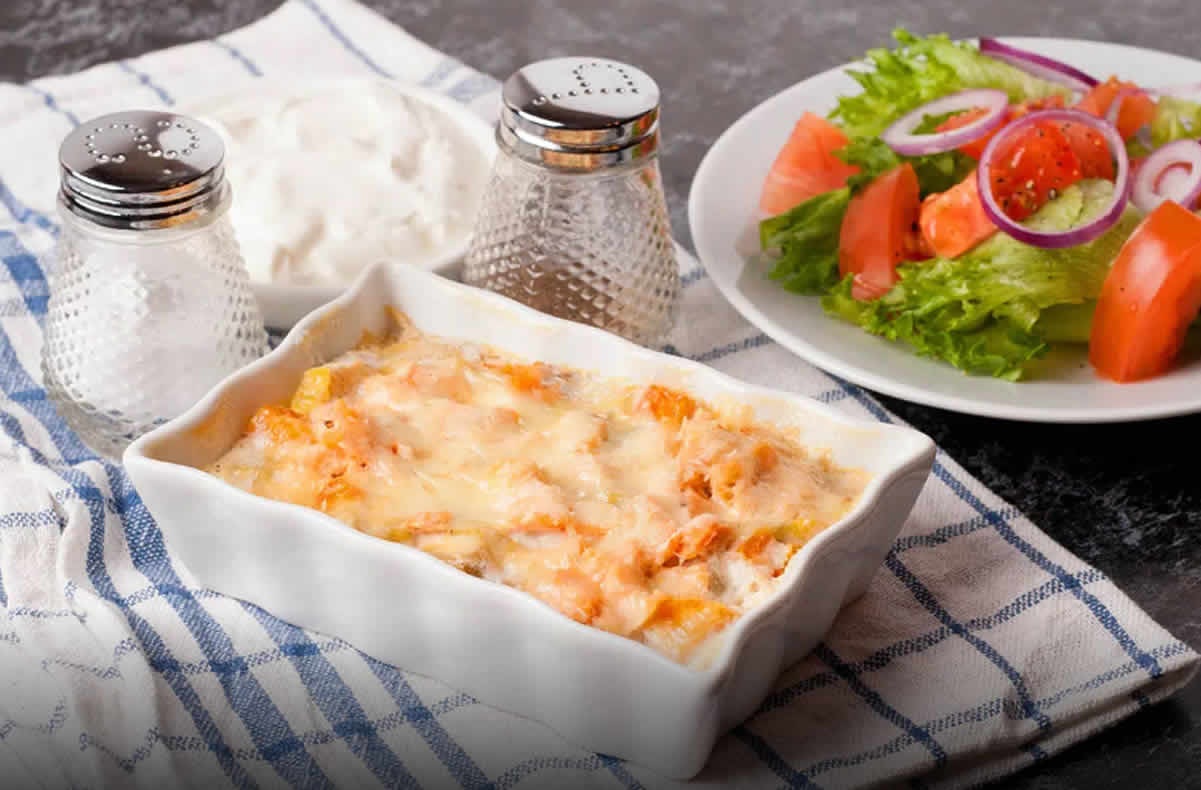 Flan au saumon et poireaux : Léger et savoureux